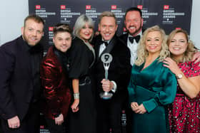 The Mark Leeson team at the 2019 awards event