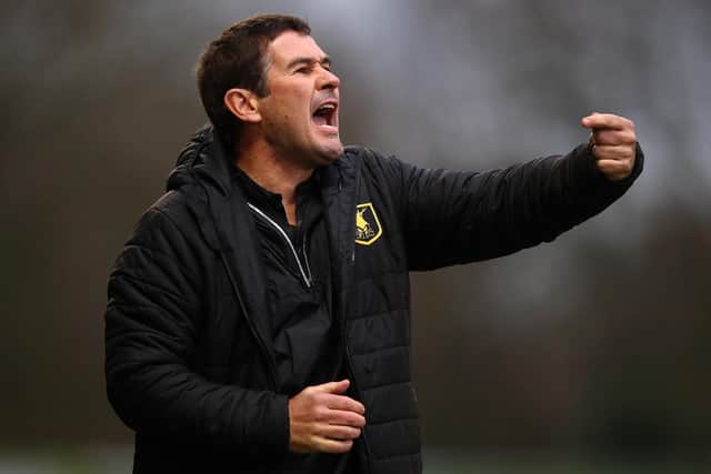 Mansfield manager Nigel Clough - biggest game of the season so far looming.