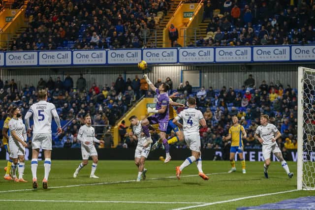 Mansfield's last outing against Tranmere Rovers back on 28th November. Photo by Chris & Jeanette Holloway, The Bigger Picture.media