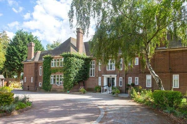 The Sherwood Grange Care Centre on Mansfield Road, Edwinstowe, which has been rated 'Good' by the Care Quality Commission.
