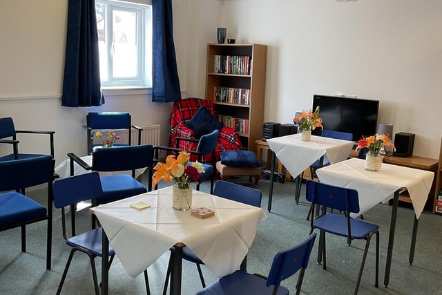 A great space for coffee mornings and social settings, a prime focus for The Centre.