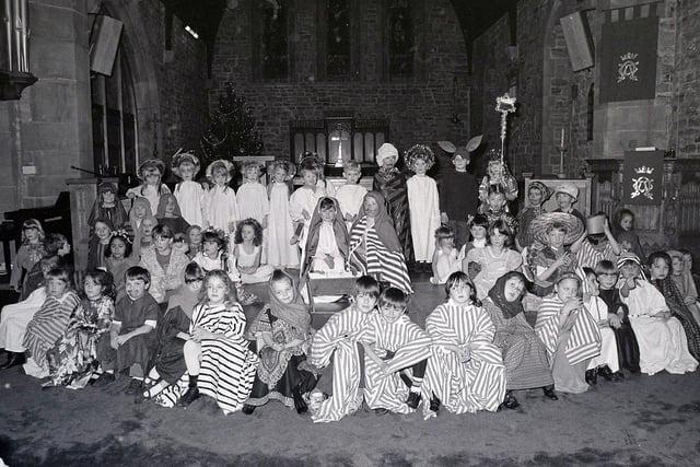 Huthwaite Church School Nativity in 1992.