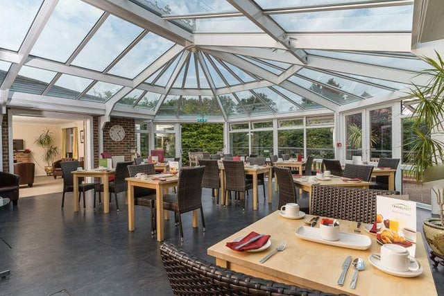 The hotel has a conservatory dining room - able to serve up to 40 covers - and a bar lounge.