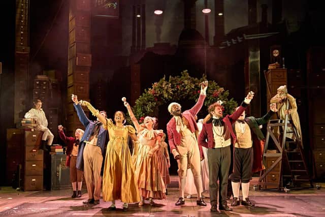 The cast of A Christmas Carol. Photo by Manuel Harlan.