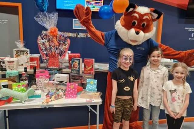 The fundraiser raised hundreds for worthy causes