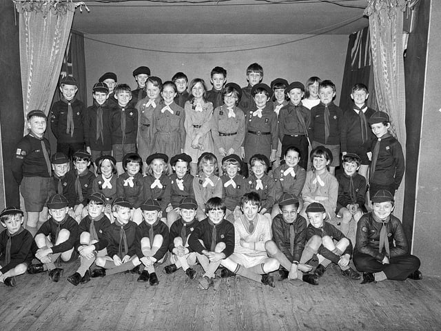 Kirkby Scouts pose for a pic in 1970.