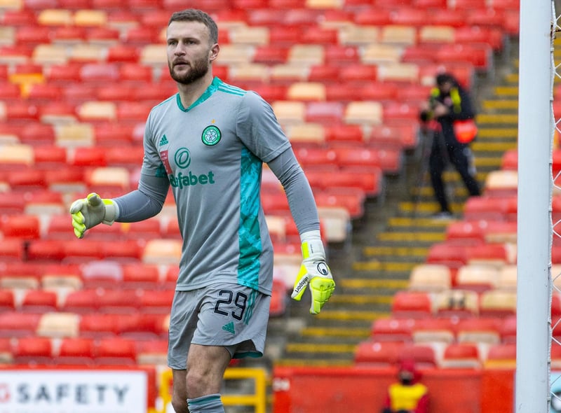 Made a good penalty save and another couple of fine stops. However, he also spilled an easy cross which could've cost Celtic. Couldn't do much about either goal.