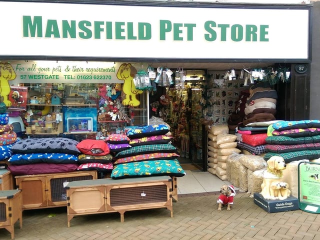 Mansfield Pet Store located on West Gate has a Google review rating of 4.6.