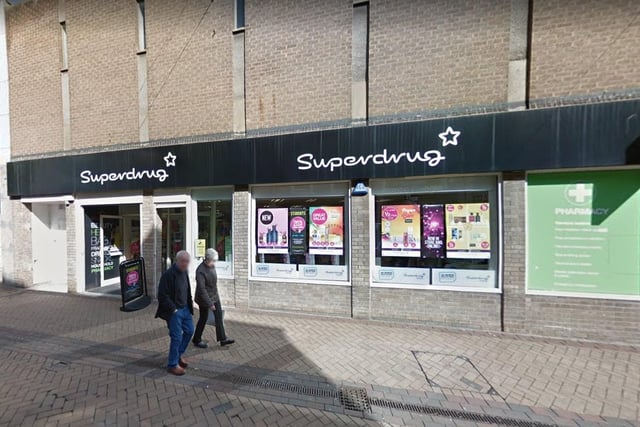 Superdrug on Stockwell Gate, Mansfield, will be closed on Christmas Day and Boxing Day.