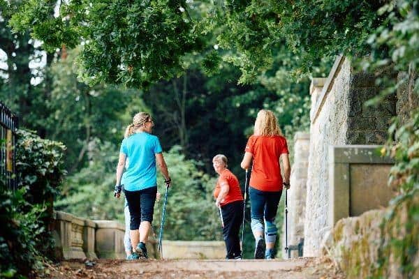 Nordic walking can be a great way for people with Parkinson's to get active