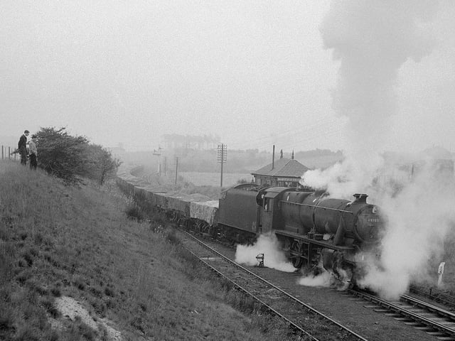 1963 Mansfield Sand shipment of 50 Wagons to Sweden.