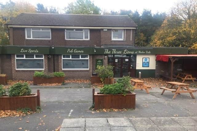 Plans have been approved to demolish the closed-down Three Lions pub in Meden Vale to make way for new housing. Photo: Submitted