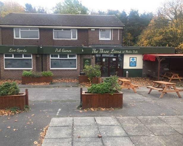 Plans have been approved to demolish the closed-down Three Lions pub in Meden Vale to make way for new housing. Photo: Submitted