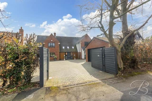 Please come in! A warm welcome to this five-bedroom detached property on Lichfield Lane in Mansfield. Estate agents BuckleyBrown are inviting offers of more than £750,000.