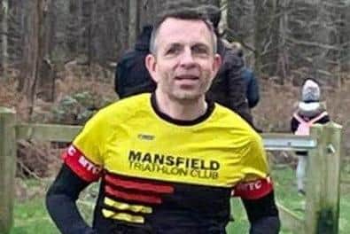 Chris Shooter in action at the Rasselbock Backyard Ultra race at Sherwood Pines.