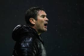 Mansfield manager Nigel Clough.