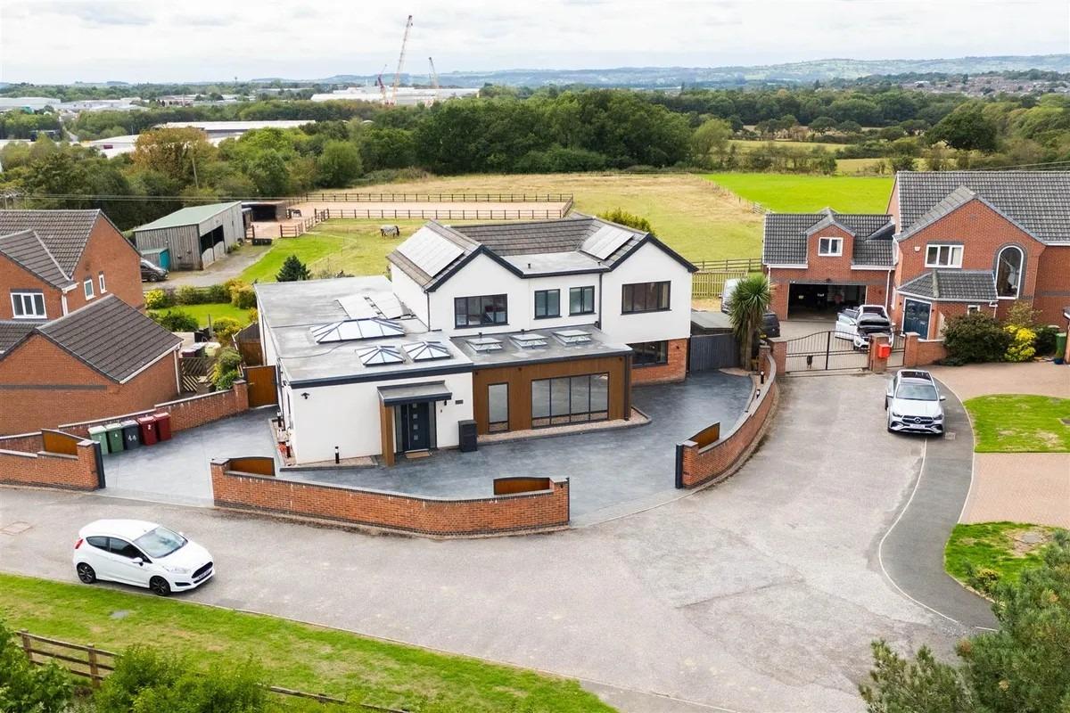 Stunning four bed property with indoor heated swimming pool for sale near ...