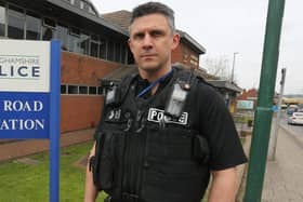 Sergeant Dan Griffin has shared the details of his terrifying ordeal.