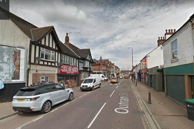 The cannabis grow was found at an abandoned shop on Outram Street, Sutton.