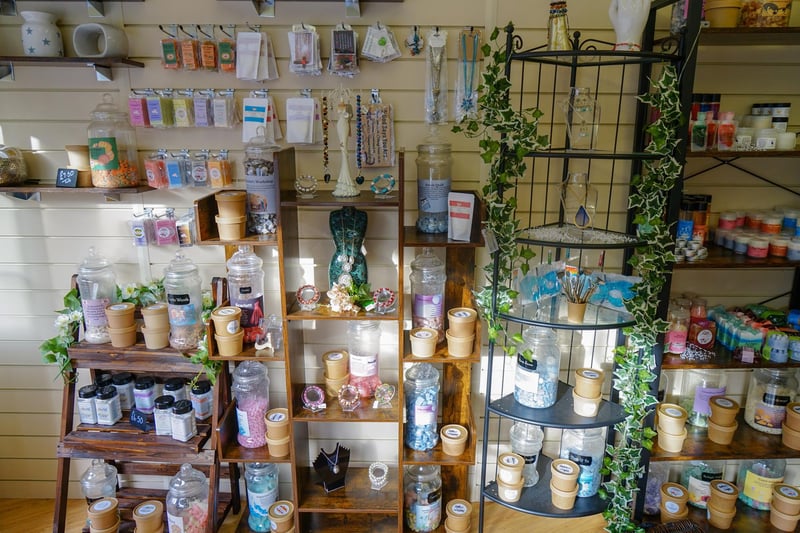 The newly opened business stocks a variety of homely products and supports other small businesses by offering shelf space. The business is located on Lowmoor Road, Kirkby.
