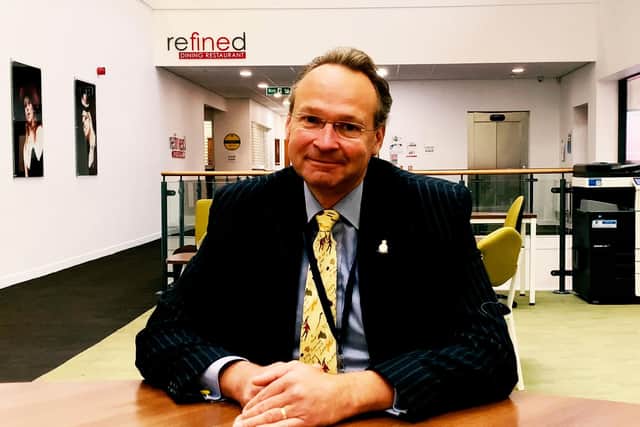 Principal and chief executive Andrew Cropley thanked staff and students for their hard work.