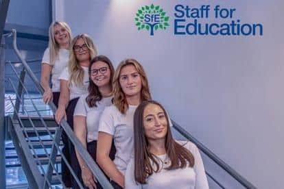 Louise Hamby (Managing Director), Elisia Hunter (Branch Manager) Dora Lob (Service Administrator) Ashleigh Eteo (Apprentice Administrator) Summer-anais Fox (Trainee Consultant)