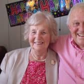 RAF veteran Brian Booth and his wife Mary