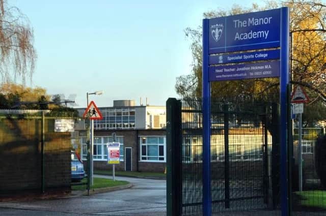 How was your child's school rated in its latest Ofsted inspection? Pictured: The Manor Academy in Mansfield Woodhouse.