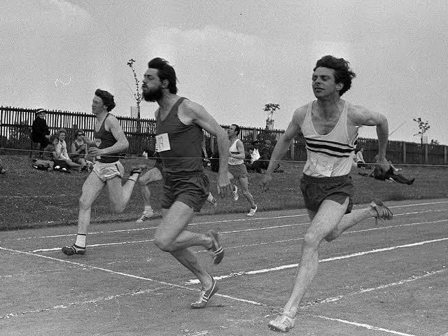 The Sutton Harriers in action in 1970.