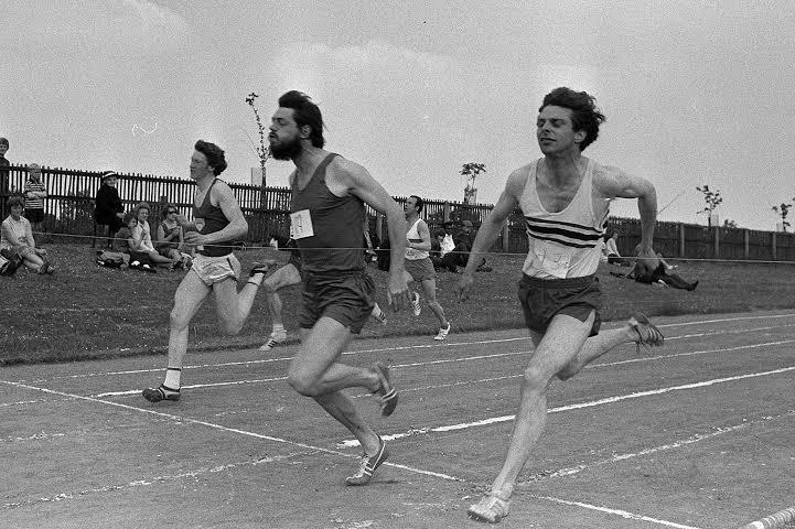 The Sutton Harriers in action in 1970.
