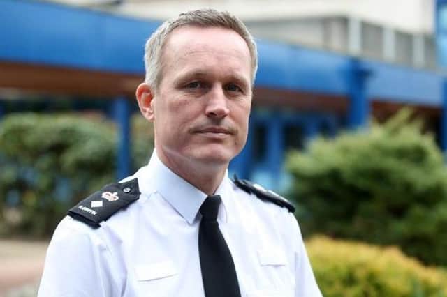 Assistant Chief Constable Rob Griffin, who says Nottinghamshire Police will be conducting a review of its firearm licence application processes.