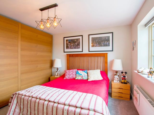 The house has five bedrooms.