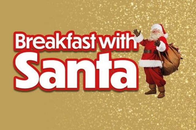 Here is a selection of places where you can have Breakfast with Santa