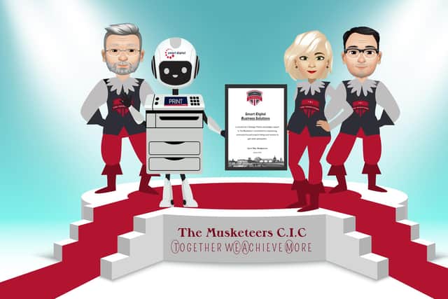 Smart Digital Business Solutions have become a Strategic Partner with The Musketeers C.I.C