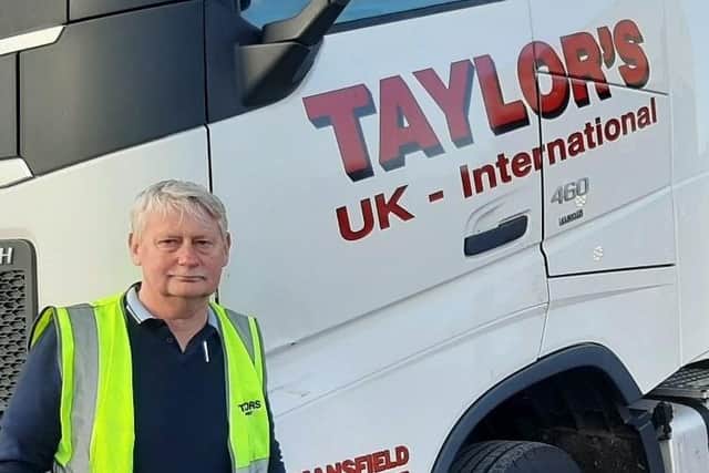 Alan Taylor, of Taylors Transport.