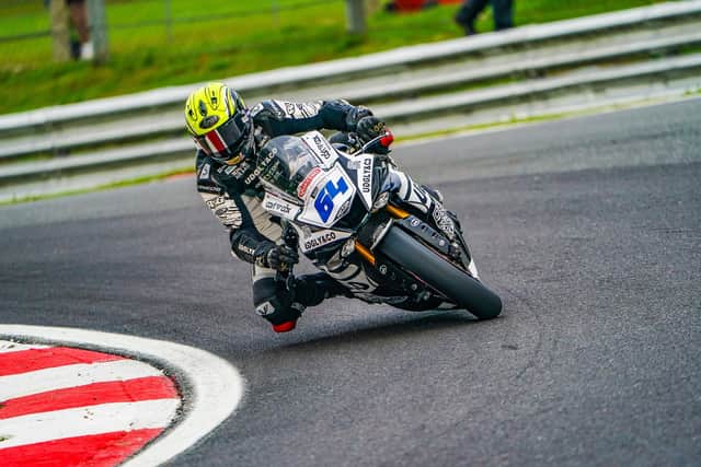 Sam Munroe negotiates Druids at Brands Hatch.