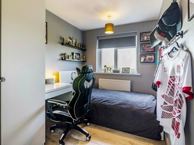 The fourth bedroom is a single but still an ideal retreat for a teenager.