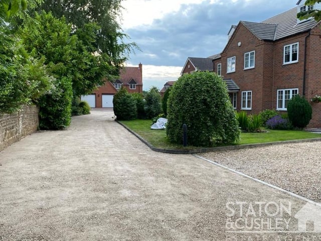 The property is one of a handful that sit within a private and exclusive development that is part of a picturesque location.
