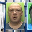 Jamie McElvaney, aged 37, of Bridgeway Court, The Meadows, and 18-year-old Greg Emakpor, of Cornmill Road, Sutton, both admitted two counts of being concerned in the supply of class A drugs. (Photo by: Nottinghamshire Police)