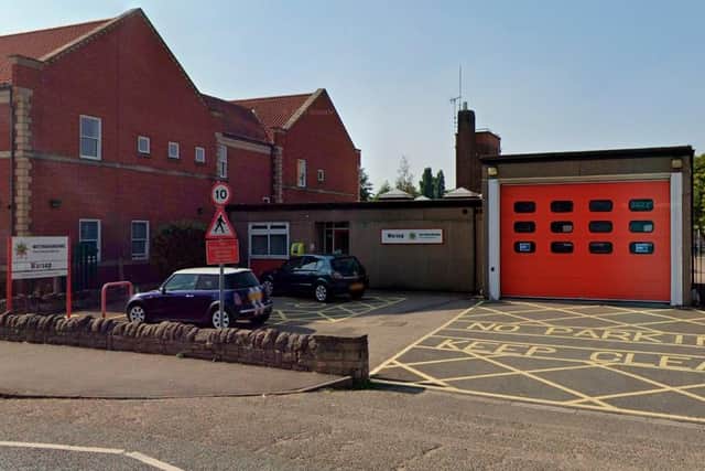 Warsop fire station, Church Street, Warsop.