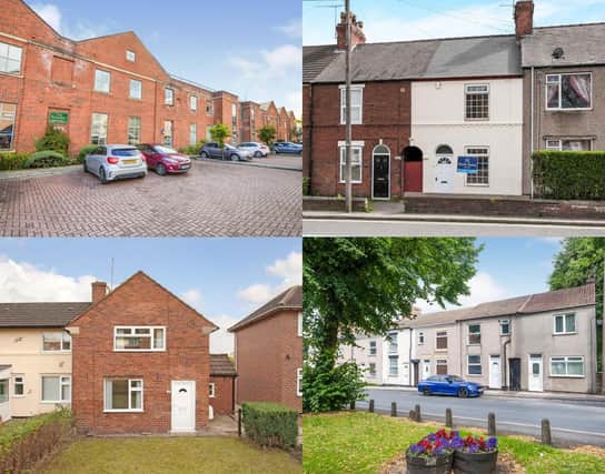 Homes for sale under £100,000 or less in Chesterfield.