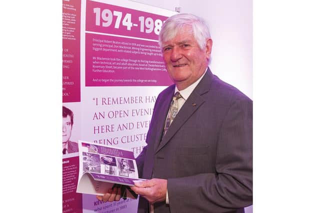 Don Mackenzie – college principal from 1974 to 1994