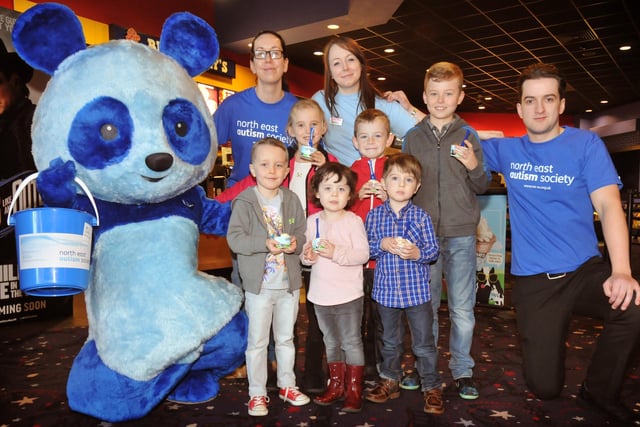 Free Ben & Jerry's Ice Cream for all was the offer as part of a big fund-raising day for the North East Autism Society (NEAS) at Sunderland's Empire Cinema. Were you pictured in 2014?