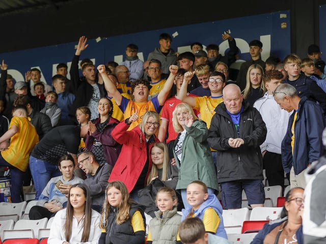 Mansfield Town fans watched a game to forget at Sincil Bank.