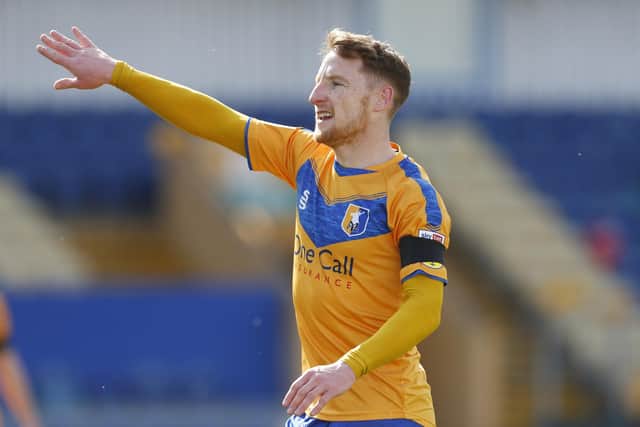 Mansfield Town's Stephen Quinn - consistent and experienced.