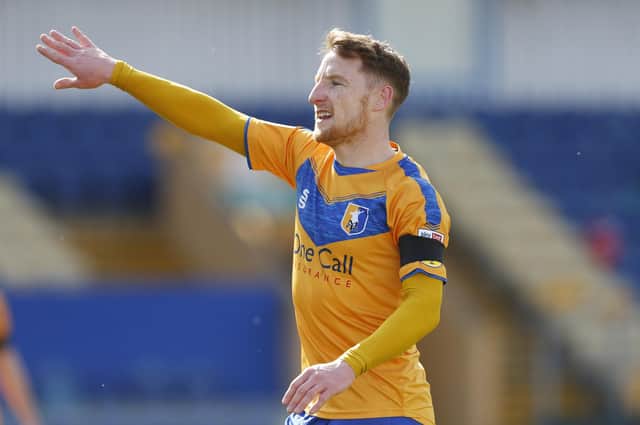 Mansfield Town's Stephen Quinn - consistent and experienced.
