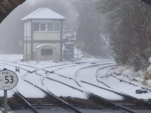 Shirebrook train station.