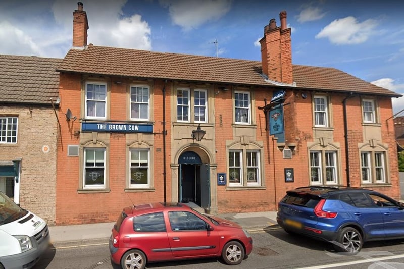 The Brown Cow on Ratcliffe Gate, Mansfield, has a 4.5/5 rating based on 618 reviews.