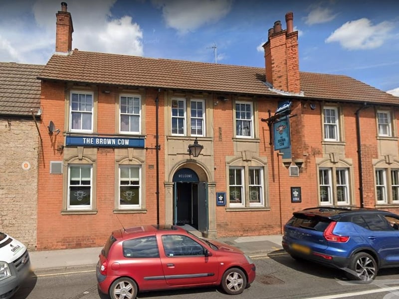The Brown Cow on Ratcliffe Gate, Mansfield, has a 4.5/5 rating based on 618 reviews.