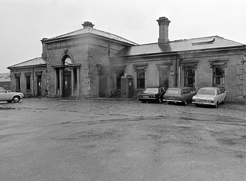 Mansfield Station taken in 1980.